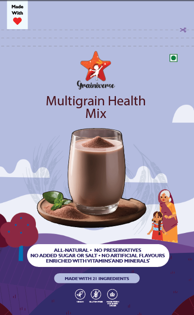 Multigrain Health Mix for Teenager's and Adult's