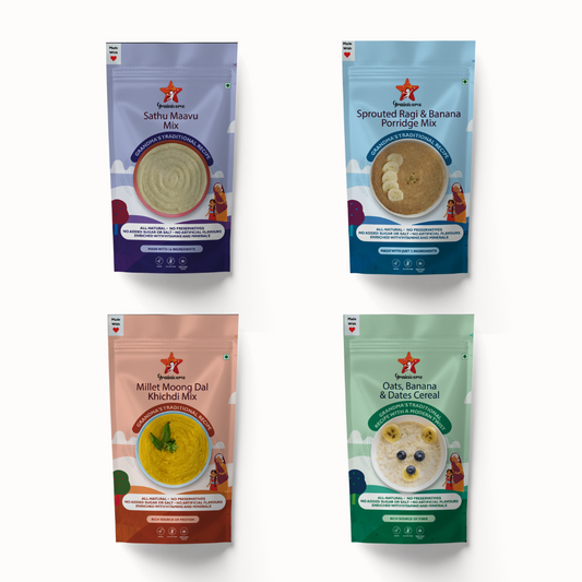 Trail pack combo 50g each - Porridge and Cereal